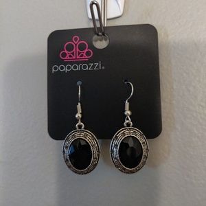 Black Onyx Paparazzi Earrings